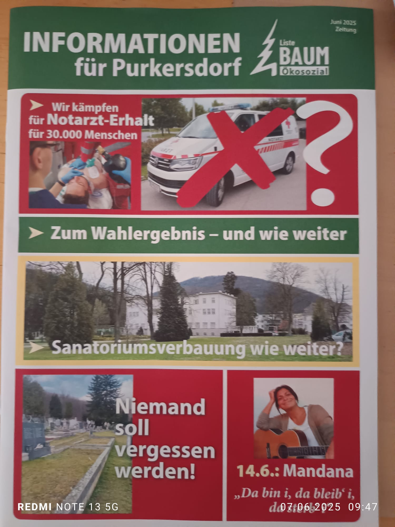 Zeitung Juni mit allen Infos